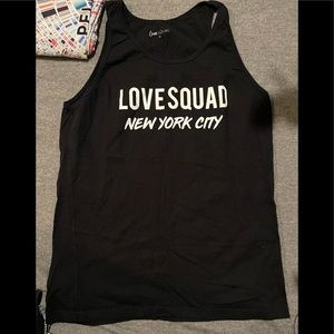 Peloton Love Squad tank! Sz Med / good used condition